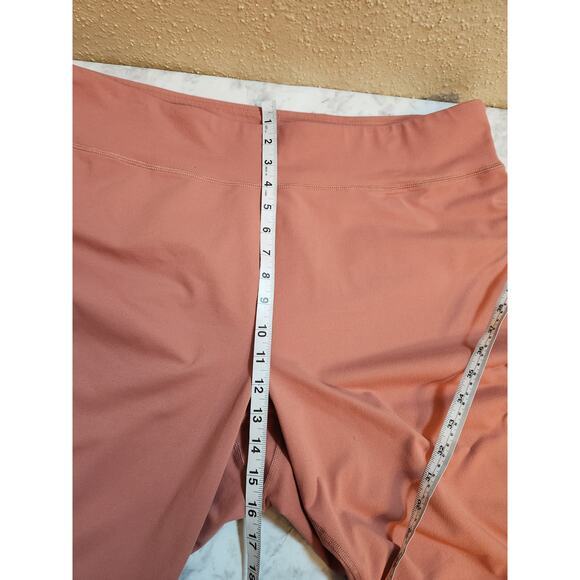 Lands' End Women's Pink Stretch High Rise Elastic Waist Leggings Pants Size 2X - Picture 6 of 7